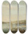 Triptych art skateboard deck of Antoine Van Der Steen View Of The Bosporus Taken From The Height Of Beykoz To The Northwest With The Aqueduct Of Justinian In The Background by Antoine van der Steen (18-)