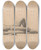 Triptych art skateboard deck of Jan Veth Liggend Mannelijk Naakt Zonder Hoofd by Jan Veth (1864-1925)