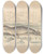 Triptych art skateboard deck of James Stewart The Ringed Seal_1 by James Stewart