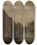 Triptych art skateboard deck of Amaldus Nielsen Skjrgrd Nyhellesund by Amaldus Nielsen (1838-1932)