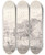 Triptych art skateboard deck of John Constable A Bridge Near Salisbury Court Perhaps Milford Bridge by John Constable (1776-1837)