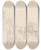 Triptych art skateboard deck of Sawrey Gilpin Study Of Cattle With A Calf In Foreground by Sawrey Gilpin (1733-1807)