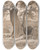 Triptych art skateboard deck of Friedrich Carl Von Scheidlin Landscape With A Spreading Tree In The Foreground by Friedrich Carl Von Scheidlin (1822-1913)