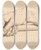 Triptych art skateboard deck of Horatio Greenough Right Hand Holding Short Rod Ii by Horatio Greenough (1805-1852)