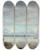 Triptych art skateboard deck of Eugne Boudin Honfleur Pcheurs Sur La Grve by Eugene Boudin (1824-1898)