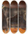 Triptych art skateboard deck of Carl Reichert Rde Shadow Hund Von Kaiserin Elisabeth by Carl Reichert (1836-1918)