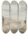 Triptych art skateboard deck of Carlo Labruzzi Part Of The Colosseum With The Arch Of Constantine And Arch Of Titus In The Distance Rome by Carlo Labruzzi (1748-1817)