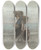 Triptych art skateboard deck of Jozef Israls Vrouw Met Kind Lopend Over Het Strand by Jozef Israels (1824-1911)
