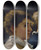 Triptych art skateboard deck of Helene Schjerfbeck Two Profiles Marianne Preindlsberger In Front by Helene Schjerfbeck (1862-1946)