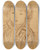 Triptych art skateboard deck of Pierre Bonnard Isabelle Lecomte Du Nouy Enfant by Pierre Bonnard (1867-1947)