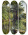 Triptych art skateboard deck of Peder Mrk Mnsted Reflections Of Spring by Peder Mork Monsted (1859-1941)