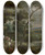 Triptych art skateboard deck of Jan Brueghel The Elder Adam And Eve In Paradise by Jan Brueghel The Elder (1568-1625)