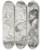 Triptych art skateboard deck of Arthur Bowen Davies Torment by Arthur Bowen Davies (1862-1928)