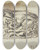 Triptych art skateboard deck of Eugne Delacroix Lwin Ihre Linke Hinterpfote Leckend by Eugene Delacroix (1798-1863)