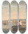 Triptych art skateboard deck of David Cox Greenwich by David Cox (1783-1859)