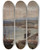 Triptych art skateboard deck of Jan Cigliski Catania In Sicily The Cycle Italy by Jan Ciaglinski (1858-1913)