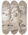 Triptych art skateboard deck of Lorenz Frlich Flugten Pag 23 Illustration Til Christian Winthers Hjortens Flugt by Lorenz Frolich (1820-1908)