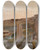 Triptych art skateboard deck of Jan Cigliski Delphi From The Journey To Greece_1 by Jan Ciaglinski (1858-1913)