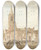 Triptych art skateboard deck of Jacob Cats Straattafereel In Beverwijk by Jacob Cats (1741-1799)