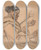 Triptych art skateboard deck of Flicien Rops La Vieille Fileuse by Felicien Rops (1833-1898)