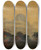 Triptych art skateboard deck of Prilidiano Pueyrredn Paisaje Recuerdo Del Brasil by Prilidiano Pueyrredon (1823-1870)