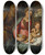 Triptych art skateboard deck of Circle Of Titian The Holy Family With Saint John The Baptist And A Donor by Circle of Titian (1506-1576)