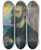 Triptych art skateboard deck of Jan Rembowski Autoportret Z Koszem Owocw Na Tle Morza by Jan Rembowski (1879-1923)