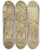 Triptych art skateboard deck of Jan Lievens Waldpartie Links Vom Wege Eine Grosse Eiche by Jan Lievens (1607-1674)