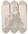 Triptych art skateboard deck of Nicaise De Keyser Madame X De Pret And A Portrait Study by Nicaise De Keyser (1813-1887)