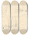 Triptych art skateboard deck of Jn Thain Sketchbook_1 by Jan Thain