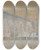 Triptych art skateboard deck of Ferdinand Katona Winter Landscape Near Diar by Ferdinand Katona (1864-1932)