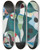 Triptych art skateboard deck of Ole Kandelin Composition_1 by Ole Kandelin (1920-1947)