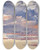 Triptych art skateboard deck of Barbara Bodichon Study Of A Cloudy Sky by Barbara Bodichon (1827-1891)