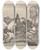 Triptych art skateboard deck of Francisco De Goya Rejoice Carnival For Tomorrow Thou Wilt Be Ashes Carnival Folly Alegrias Antruejo Que Maana Seras Ceniza Disparate De Carnabal by Francisco de Goya (1746-1828)
