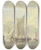 Triptych art skateboard deck of Martinus Schouman Ruhige See Mit Vielen Schiffen Vorne Ein Boot Mit Drei Ruderern Und Einer Frau by Martinus Schouman (1770-1848)