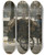 Triptych art skateboard deck of Isaac Israls Theprinsengracht Near The Noordermarkt Amsterdam by Isaac Israels (1865-1934)