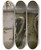 Triptych art skateboard deck of Gustave Caillebotte The Floor Planers by Gustave Caillebotte (1848-1894)