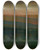 Triptych art skateboard deck of Jan Stanislawski Green Steppe In The Ukraine by Jan Stanislawski (1860-1907)