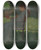 Triptych art skateboard deck of Winslow Homer The Butterfly by Winslow Homer (1836-1910)