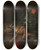 Triptych art skateboard deck of Jean Simon Chardin The Silver Tureen by Jean Simeon Chardin (1699-1779)