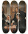 Triptych art skateboard deck of Jan De Bray The Governors Of The Guild Of St Luke Haarlem 1675 by Jan de Bray (1622-1697)