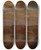 Triptych art skateboard deck of Jan Stanislawski Stacks by Jan Stanislawski (1860-1907)