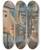 Triptych art skateboard deck of Zygmunt Waliszewski Conversation by Zygmunt Waliszewski (1897-1936)
