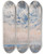 Triptych art skateboard deck of Joseph Pennell Busy Bay by Joseph Pennell (1857-1926)