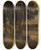 Triptych art skateboard deck of Edward Mitchell Bannister Untitled Landscape With Cows Grazing Near River by Edward Mitchell Bannister (1828-1901)