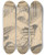 Triptych art skateboard deck of Cyprin Majernk Study For The Painting Seduction by Cyprian Majernik (1909-1945)