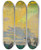 Triptych art skateboard deck of Nicholas Roerich The Great Sacrifice Setting For Ifstravinskys Ballet Sacred Spring_2 by Nicholas Roerich (1874-1947)