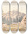 Triptych art skateboard deck of Charles Hamilton Smith Castelo Bom by Charles Hamilton Smith (1776-1859)
