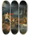 Triptych art skateboard deck of Frans Francken The Younger Neptune And Amphitrite_1 by Frans Francken the Younger (1581-1642)