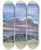 Triptych art skateboard deck of Karl Wiener Naturstudie X by Karl Wiener (1901-1949)